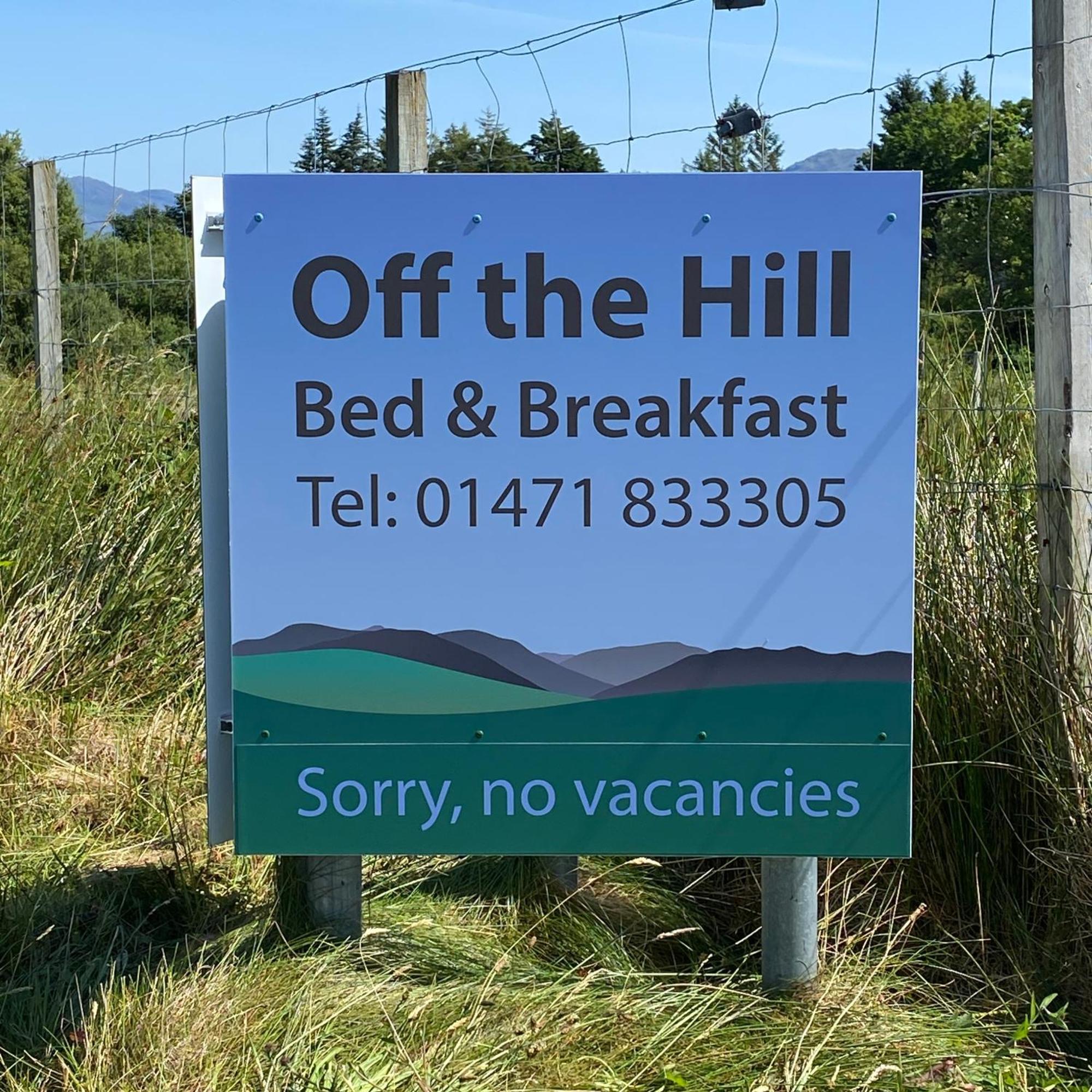 Off The Hill B&B Isleornsey  Exterior photo